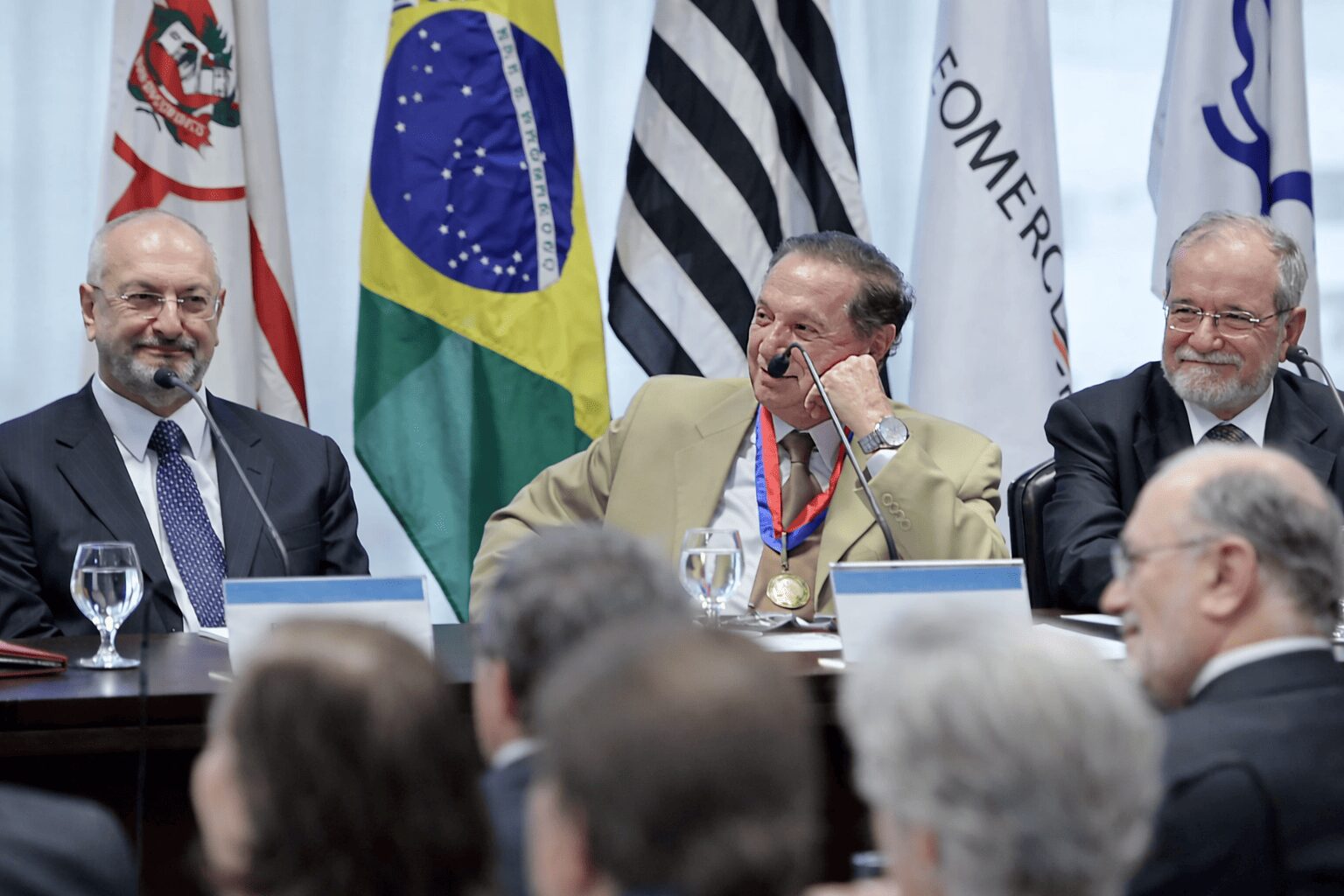 Posse do José Renato Nalini e Everardo Maciel na AIDE
