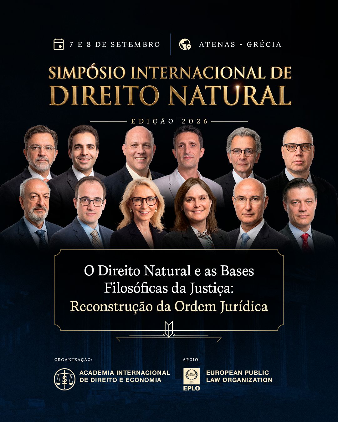 Simpósio Internacional de Direito Natural – Edição 2026